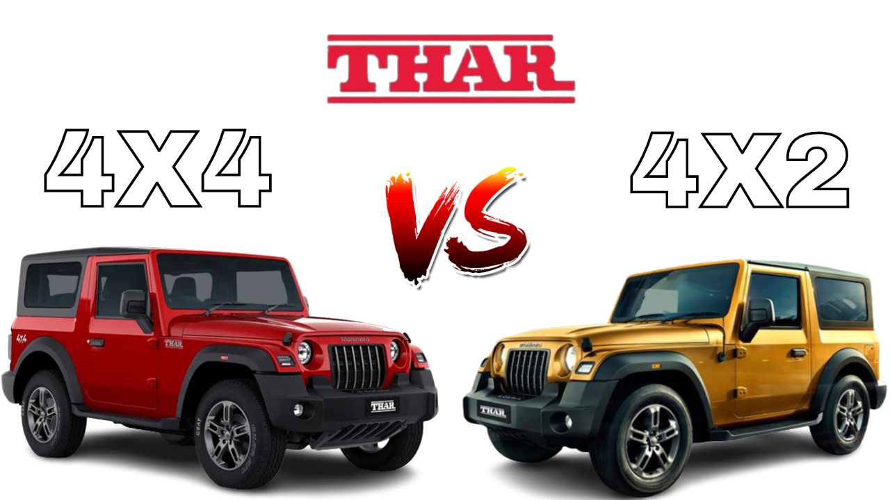 Mahindra Thar 4X2 Vs Mahindra Thar 4X4: Price and specs comparison - Times  of India
