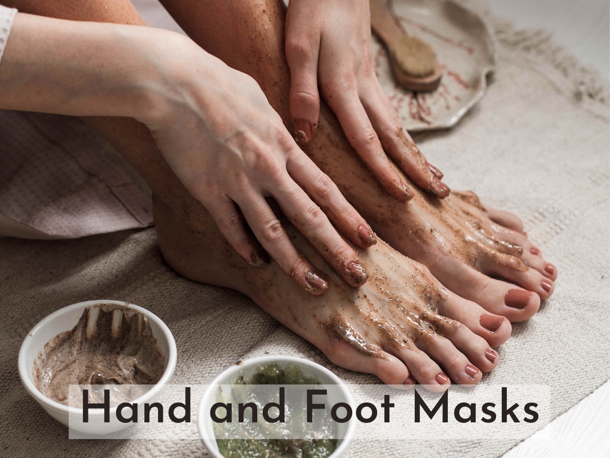 face hand and foot masks