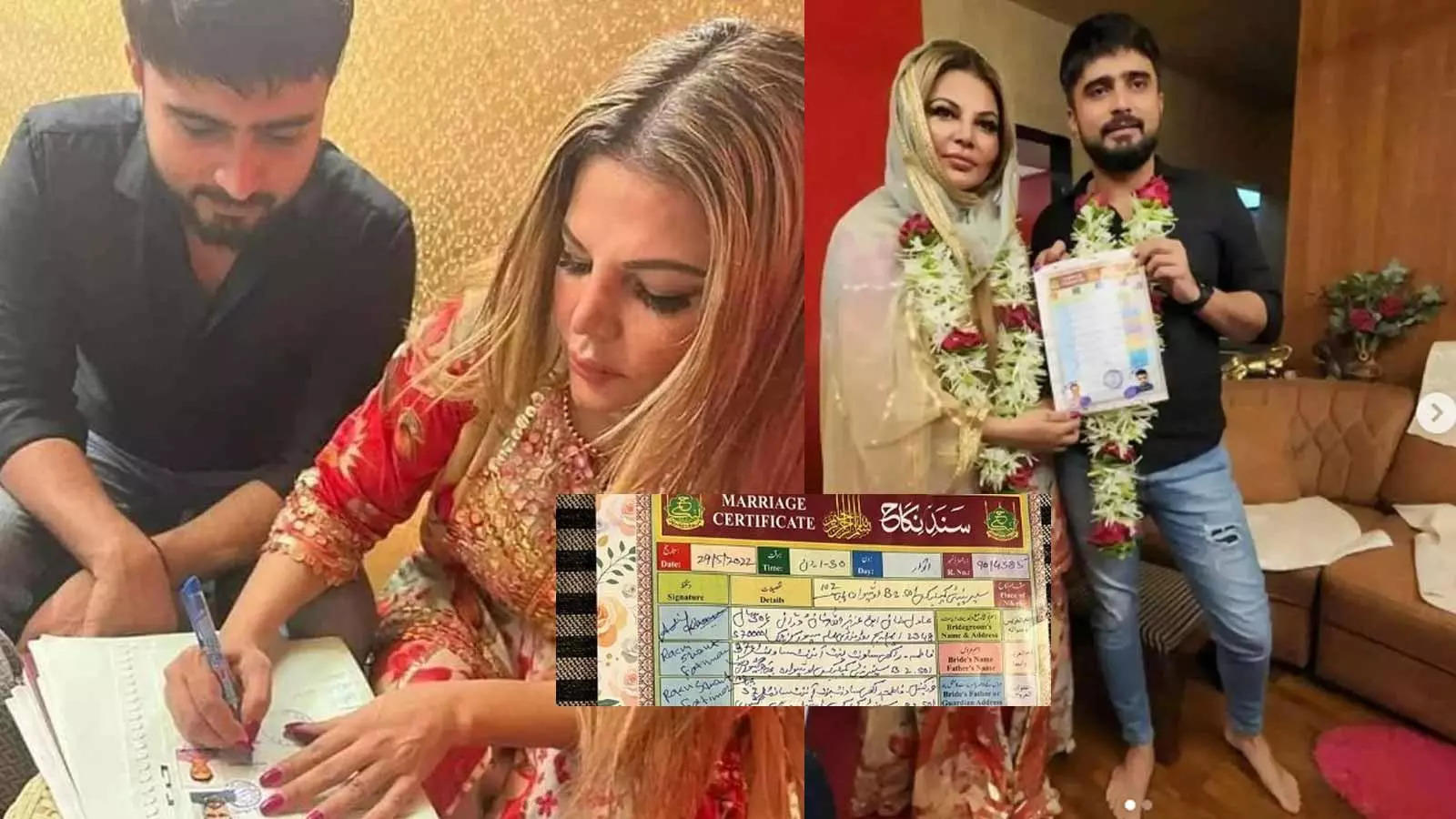 Rakhi Sawant is now Rakhi Sawant Fatima after her Nikaah with Adil Khan Durrani, video goes viral | Hindi Movie News - Bollywood - Times of India