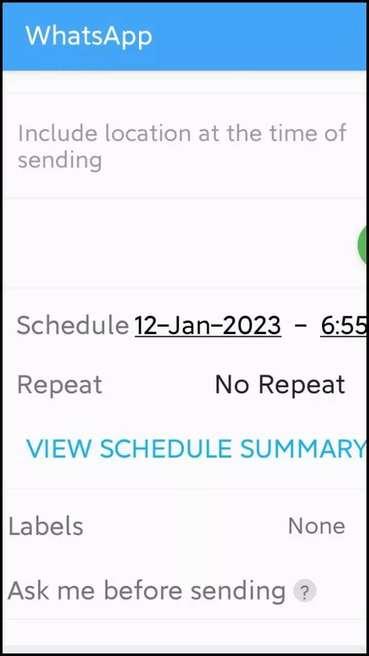 Schedule Whatsapp Messages: How to schedule WhatsApp messages on Android
