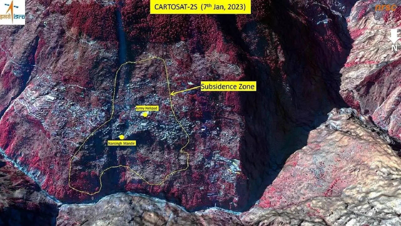 Entire Joshimath may sink, shows Isro report