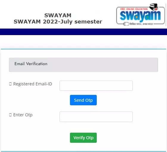 SWAYAM July 2022 exam form submission deadline extended till January 22, apply here