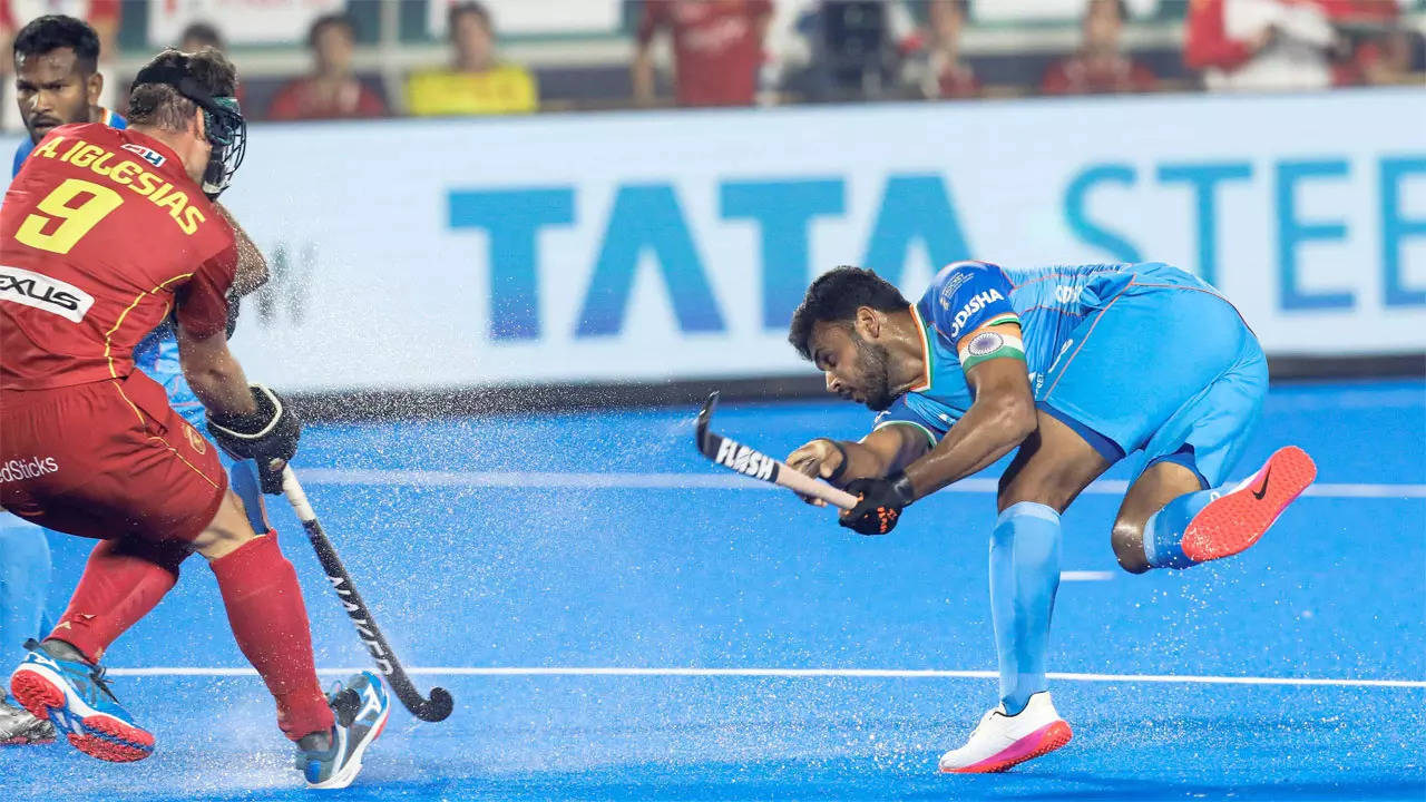India vs Spain Hockey World Cup Highlights India beat Spain 2-0 in their opening Pool D match