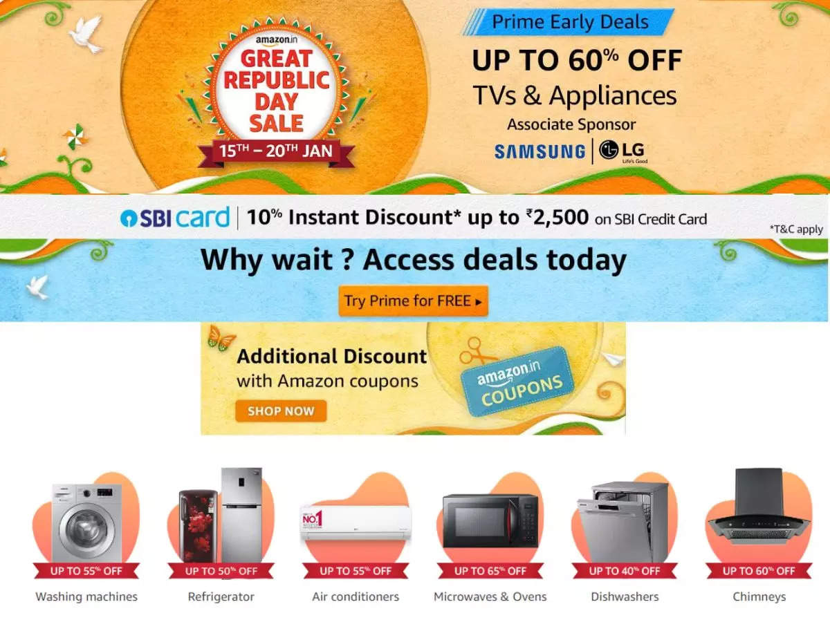 republic day offers on washing machines