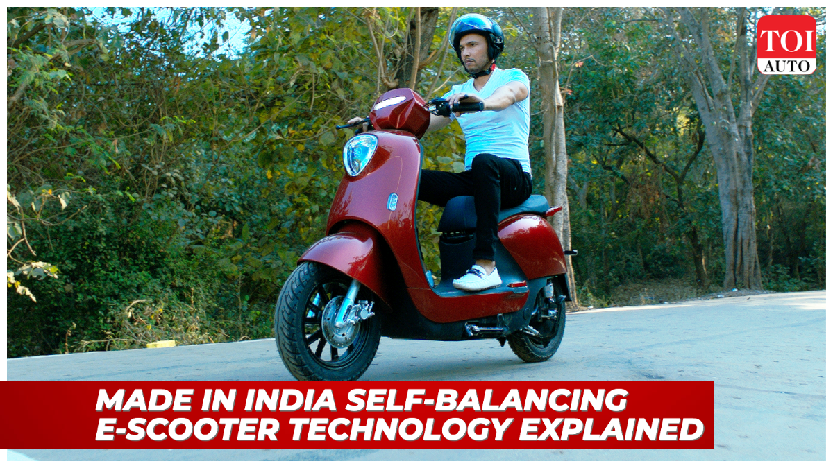 X: World's first self-balancing scooter and why it doesn't fall, explained - Times of India
