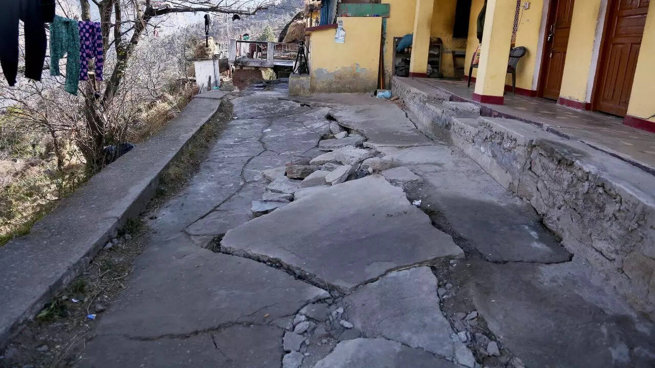 Parts of Joshimath may have sunk over 2ft: Ground survey