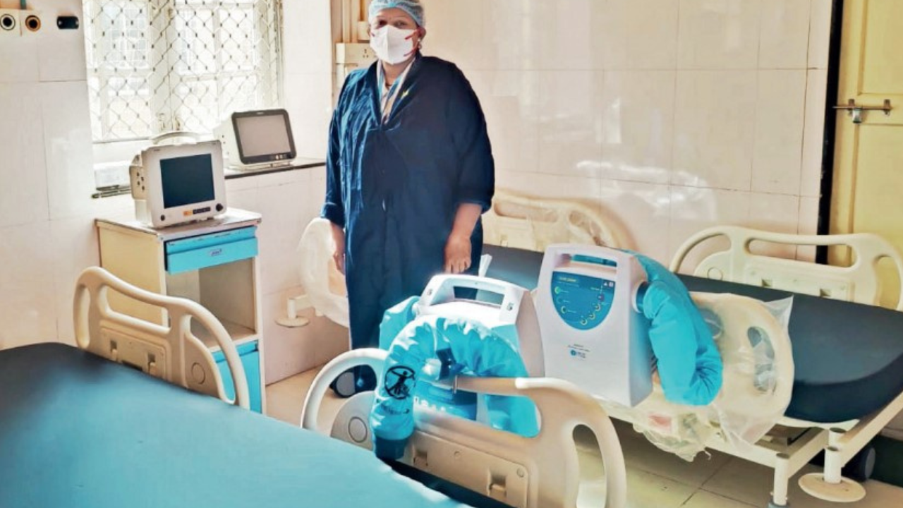 The TB ICU at Wadia Hospital, to be commissioned soon