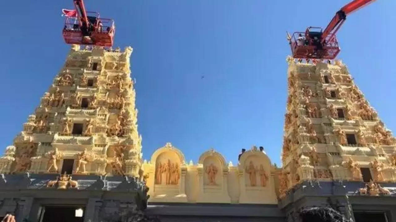 Second Hindu temple vandalised in Australia in a week: Report ...