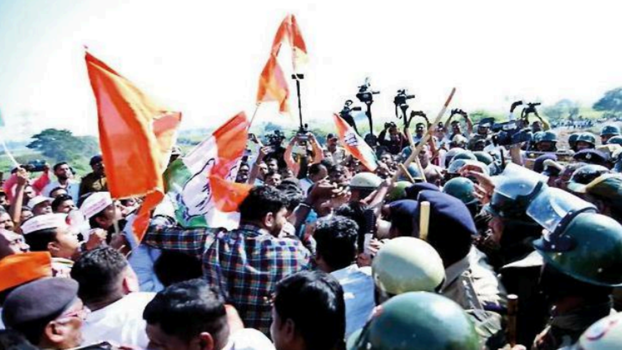 MP Dhairyashil Mane banned from entering Belagavi again | Kolhapur News – Times of India