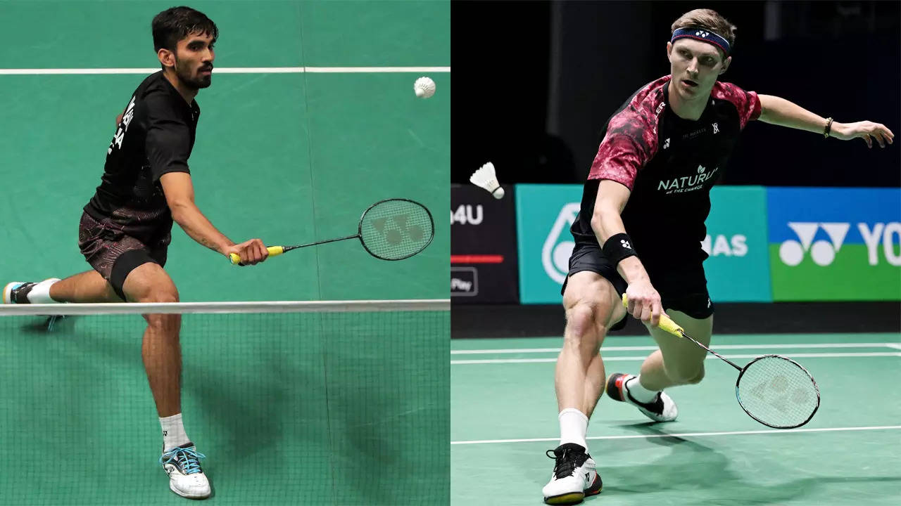 Kidambi Srikanth vs Viktor Axelsen India Open Badminton Highlights Kidambi Srikanth suffers first-round exit