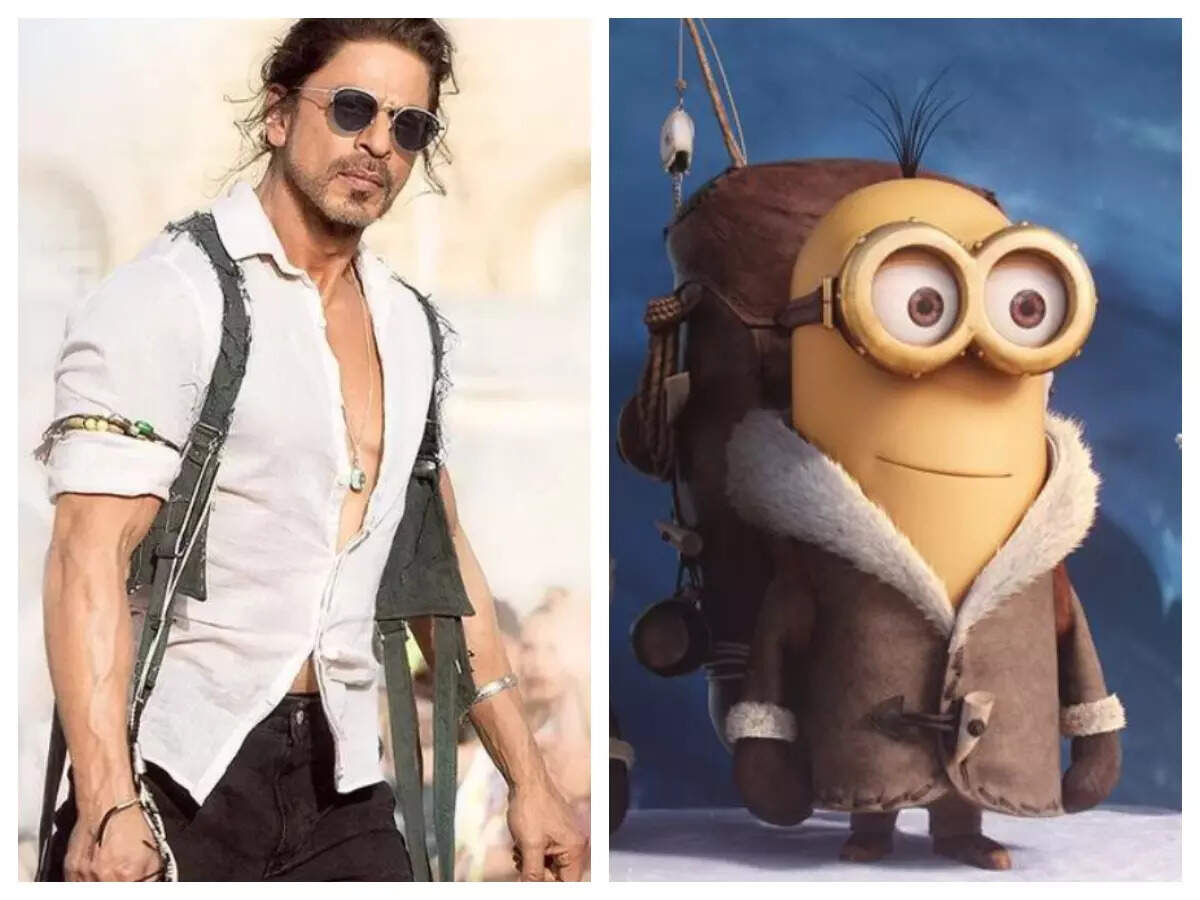 Shah Rukh Khan's 'Pathaan' trailer gets a hilarious Minions twist - watch video | Hindi Movie News - Times of India Shah Rukh Khan's 'Pathaan' trailer gets a hilarious Minions twist - watch video | Hindi Movie News - Times of India