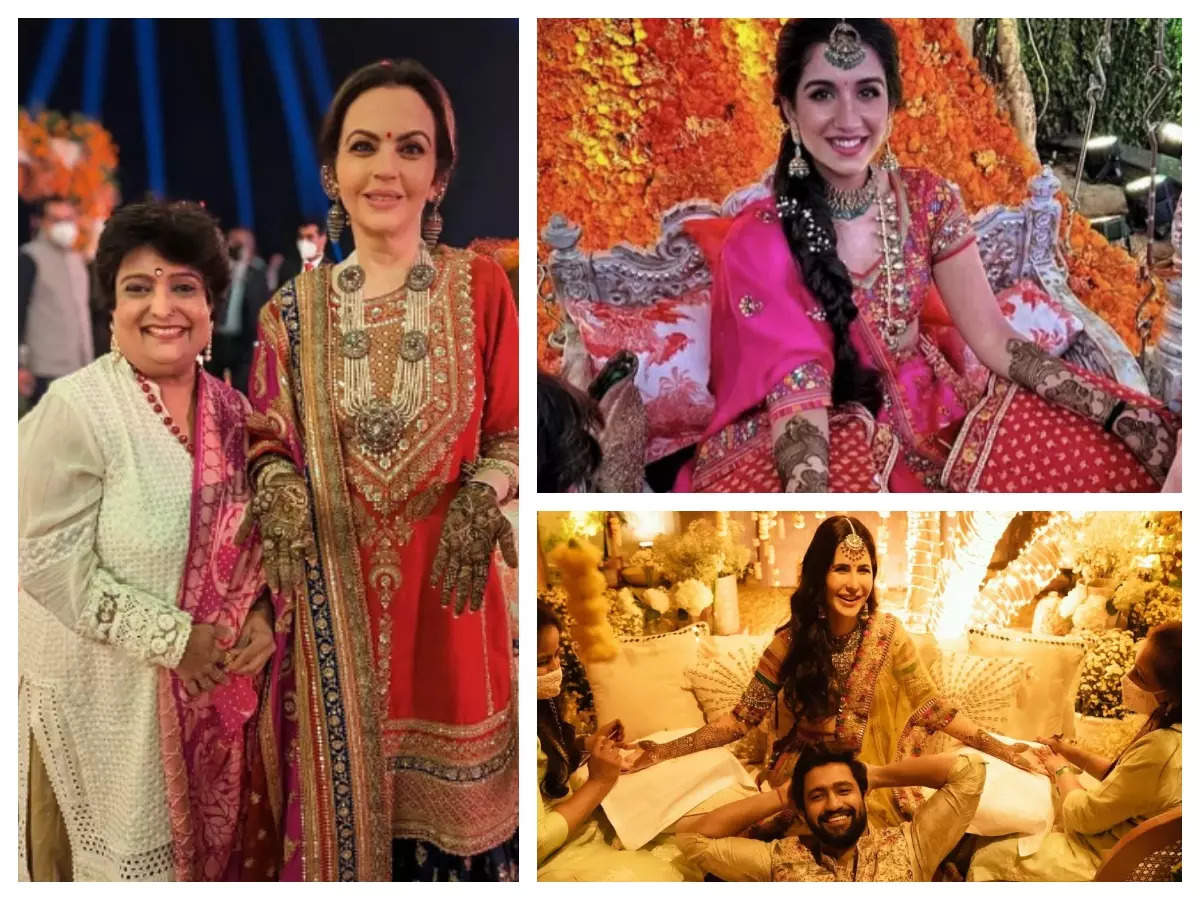 Anant Ambani-Radhika Merchant’s Mehendi ceremony: Did you know Katrina Kaif’s wedding mehendi artist did the mehendi for Radhika Merchant too? | Hindi Movie News