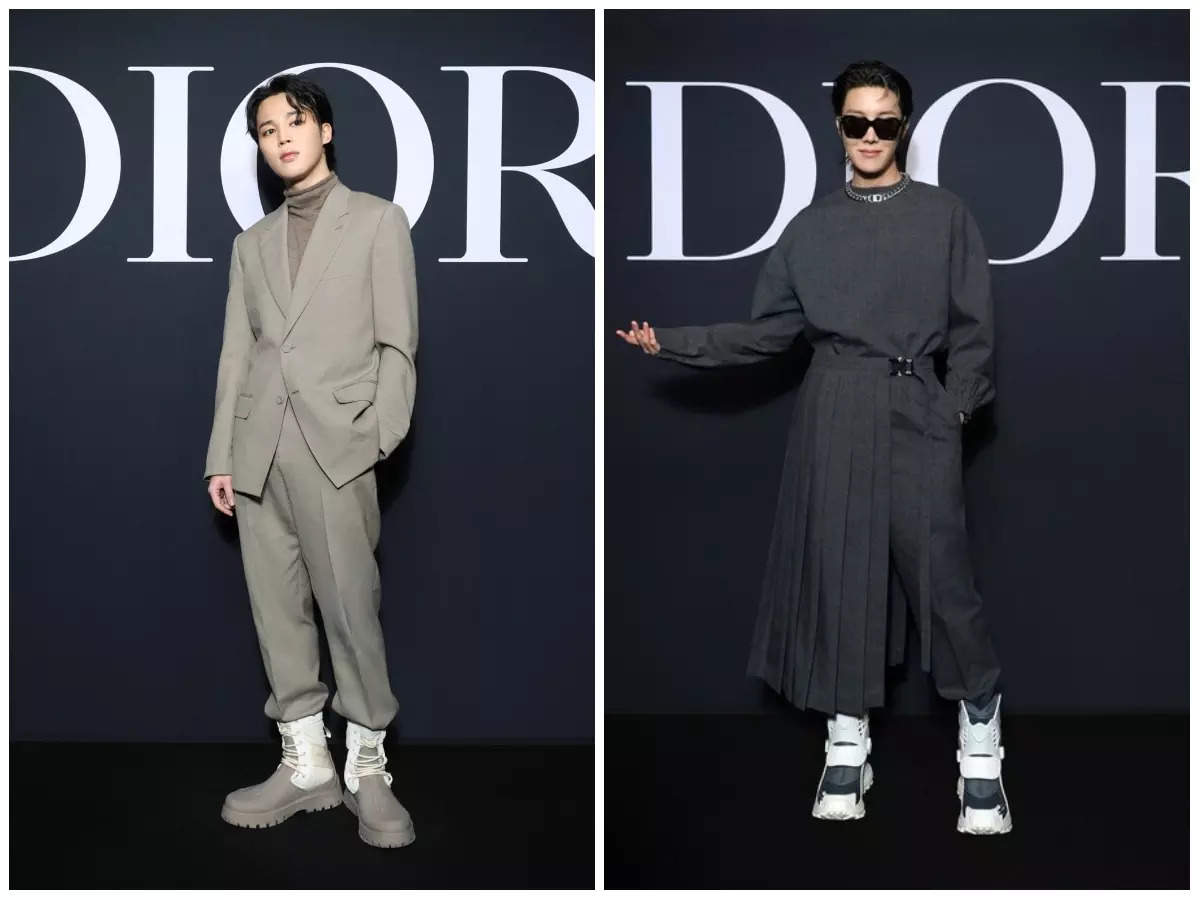 BTS Jimin and J-hope steal the spotlight at Dior fashion show in Paris:  Check out