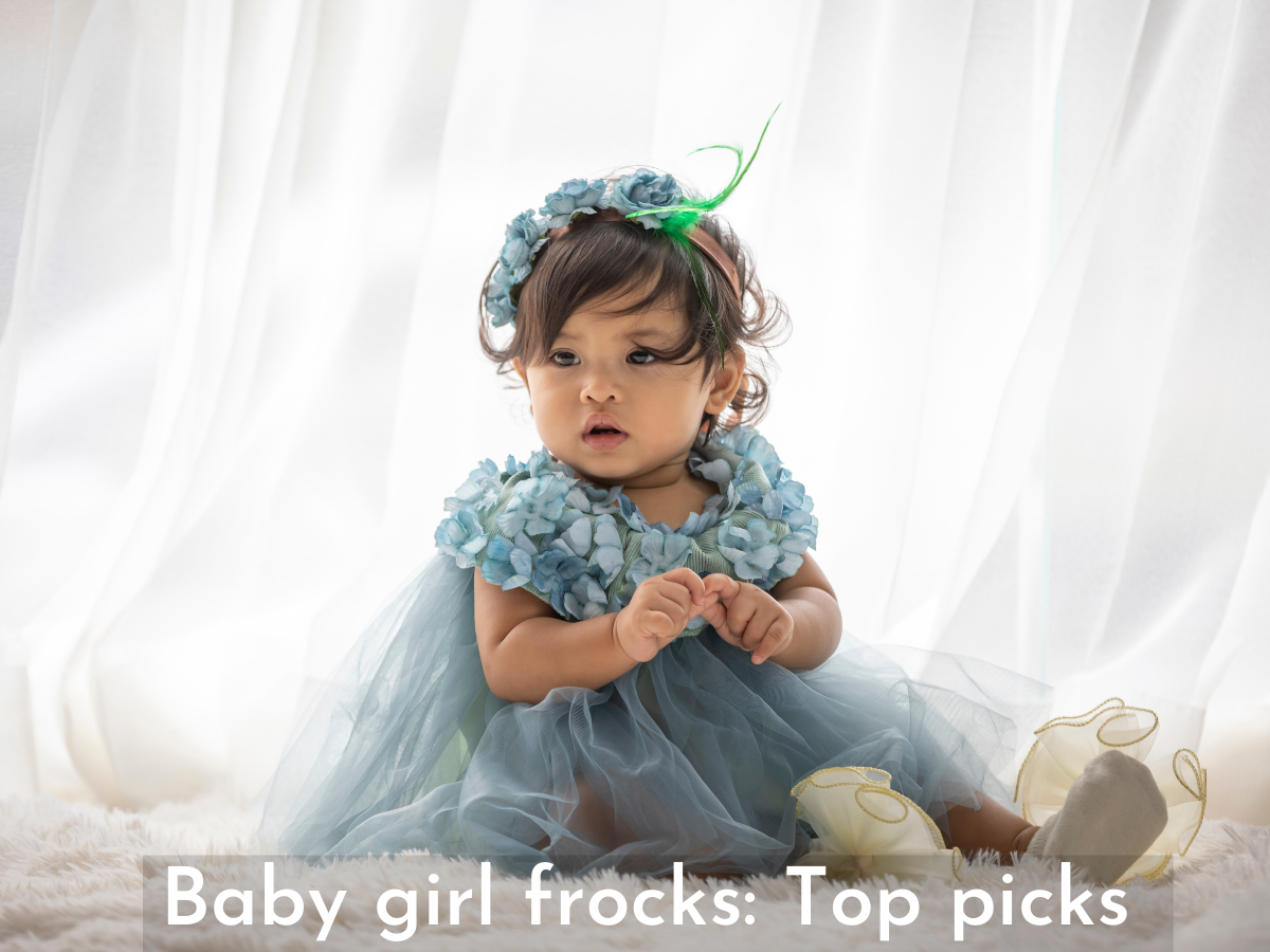 Baby Girl Cotton FrockInfant Wear Baby Girls ALine Dress