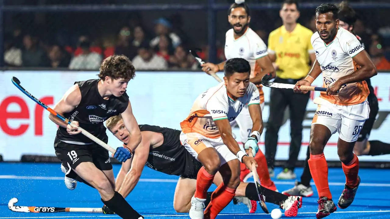India vs New Zealand Hockey World Cup 2023 Highlights India fail to qualify for quarter-finals, lose to New Zealand in penalty shootout