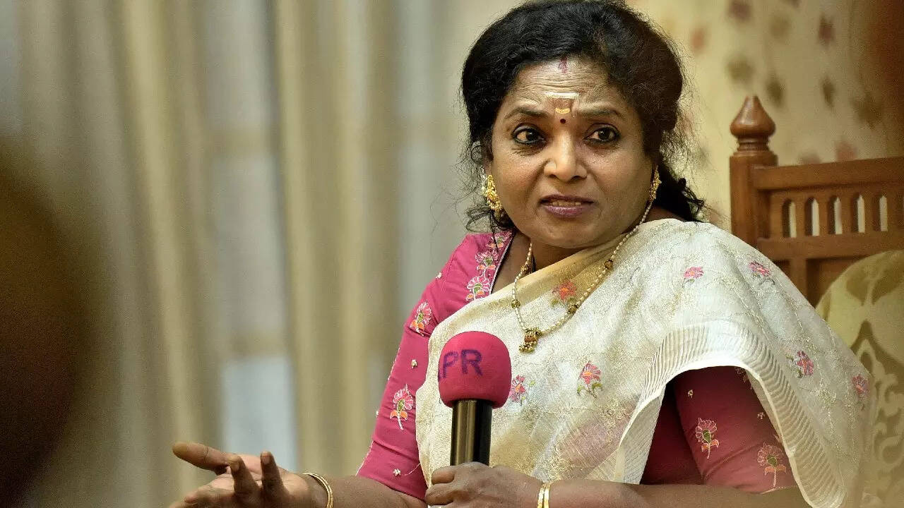 Tiff with governor Tamilisai Soundararajan: Telangana govt wary of ordinances | Hyderabad News - Times of India
