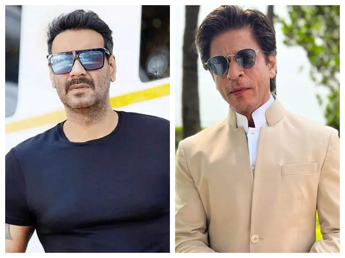 Ajay Devgn says he wants ‘Pathaan’ to be super duper hit; Shah Rukh Khan calls him a ‘pillar of strength’ | Hindi Movie News