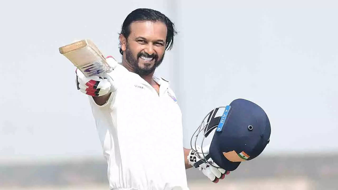 Ranji Trophy Kedar ton puts Mumbai on the back foot Cricket News