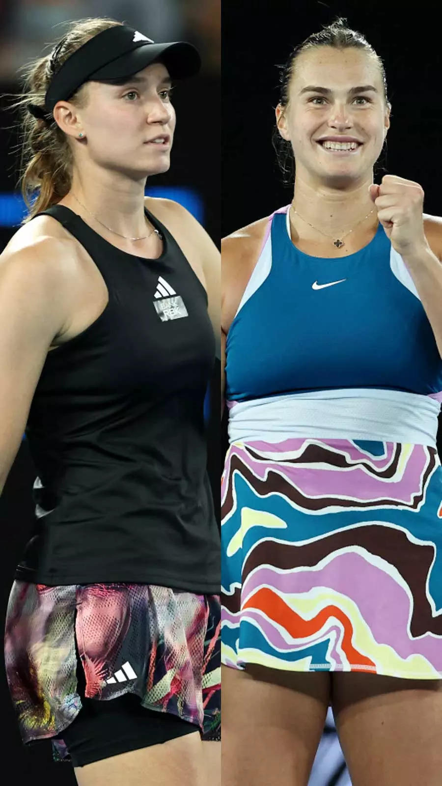 Pics - Australian Open: Rybakina, Sabalenka march into final showdown
