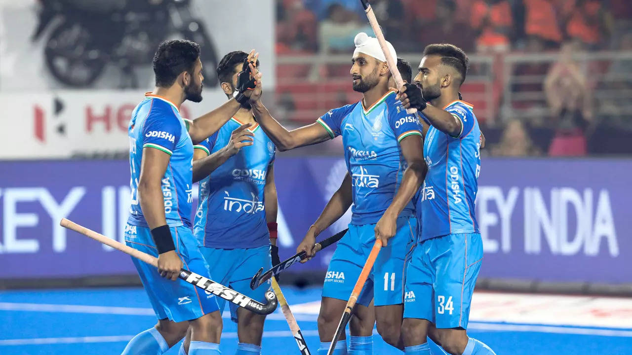 India vs South Africa Hockey World Cup 2023 Highlights India beat South Africa 5-2, finish joint 9th