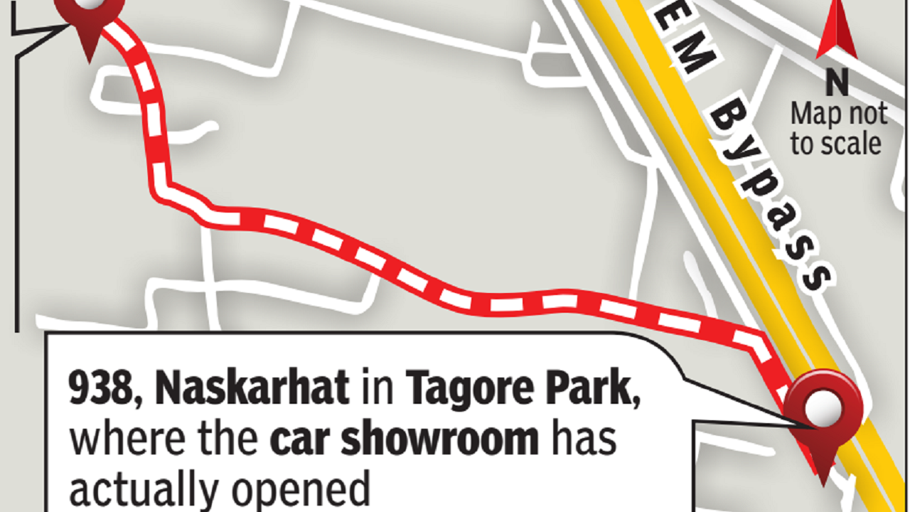 Hacked e-car showroom map link takes customers for a ride
