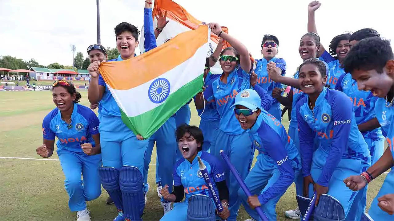 Watch: 'Tears of joy' for Shafali Verma as India drub England to win inaugural U-19 Women's T20 World Cup