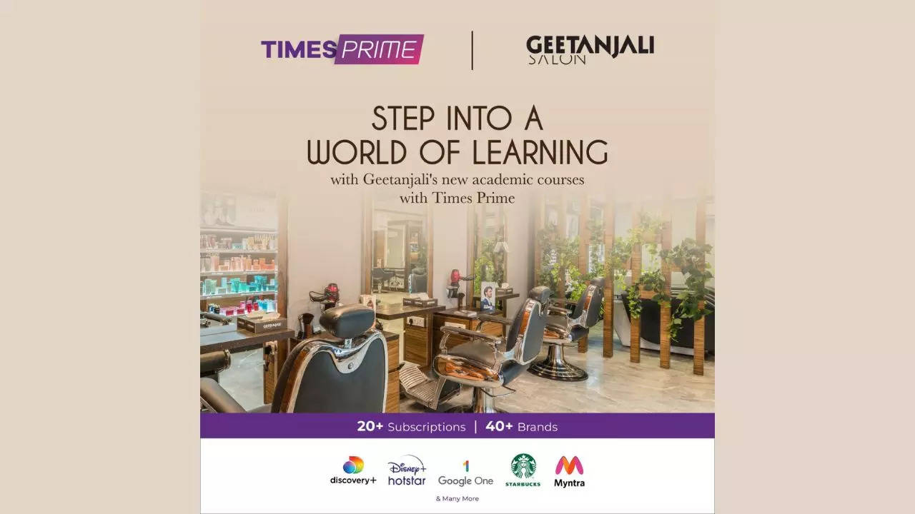 Times Prime collaborates with Geetanjali Salon to provide members with a  chance to learn Hair & make-up from industry experts - Times of India
