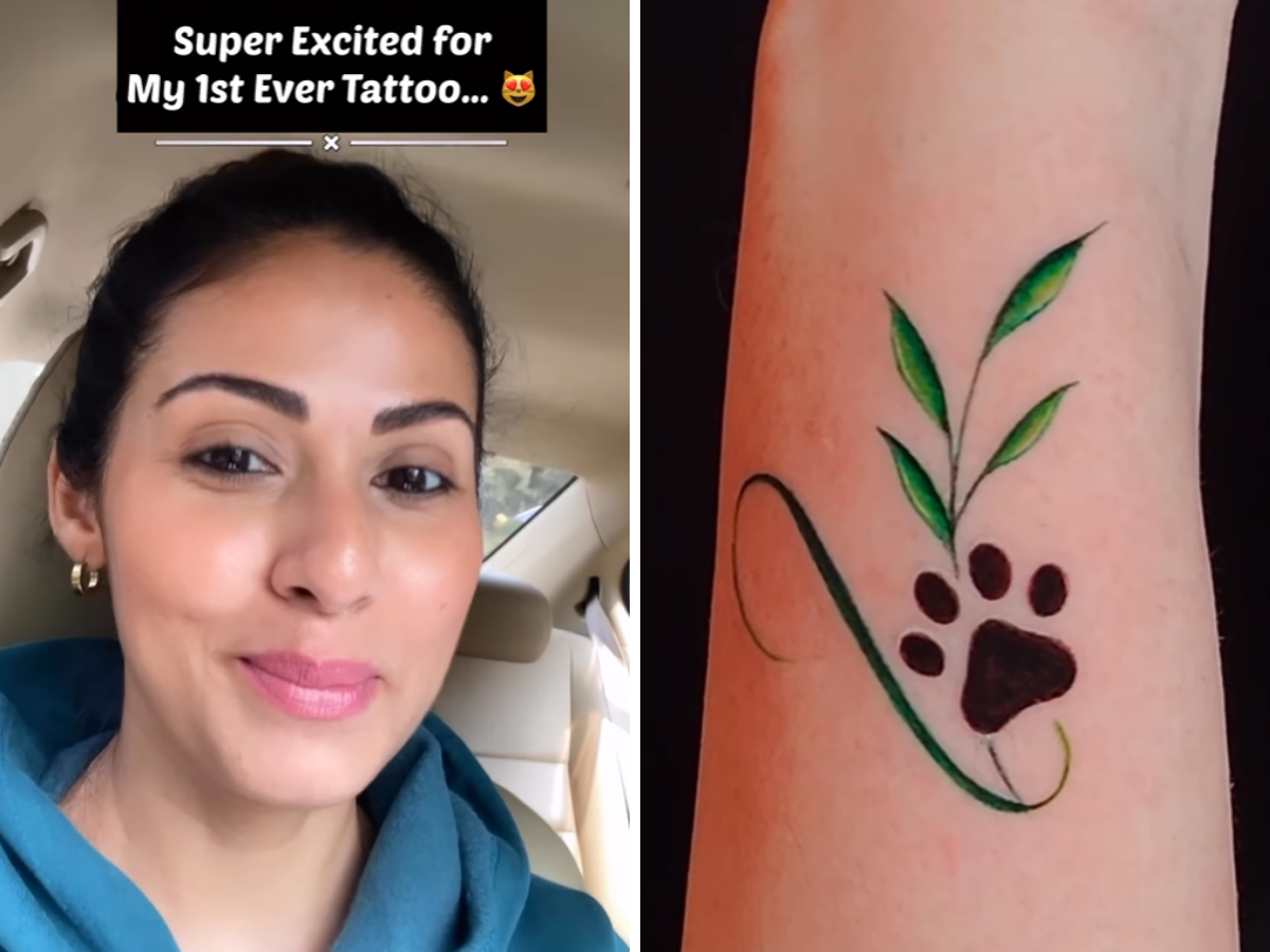 Sadaa expresses her love for wildlife through her first tattoo! | Tamil  Movie News - Times of India