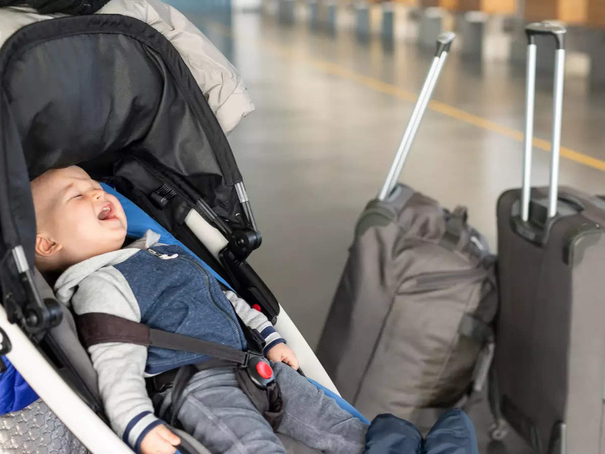 We recommend travel but not like this! Parents leave ticketless baby at airport check-in to avoid buying a ticket