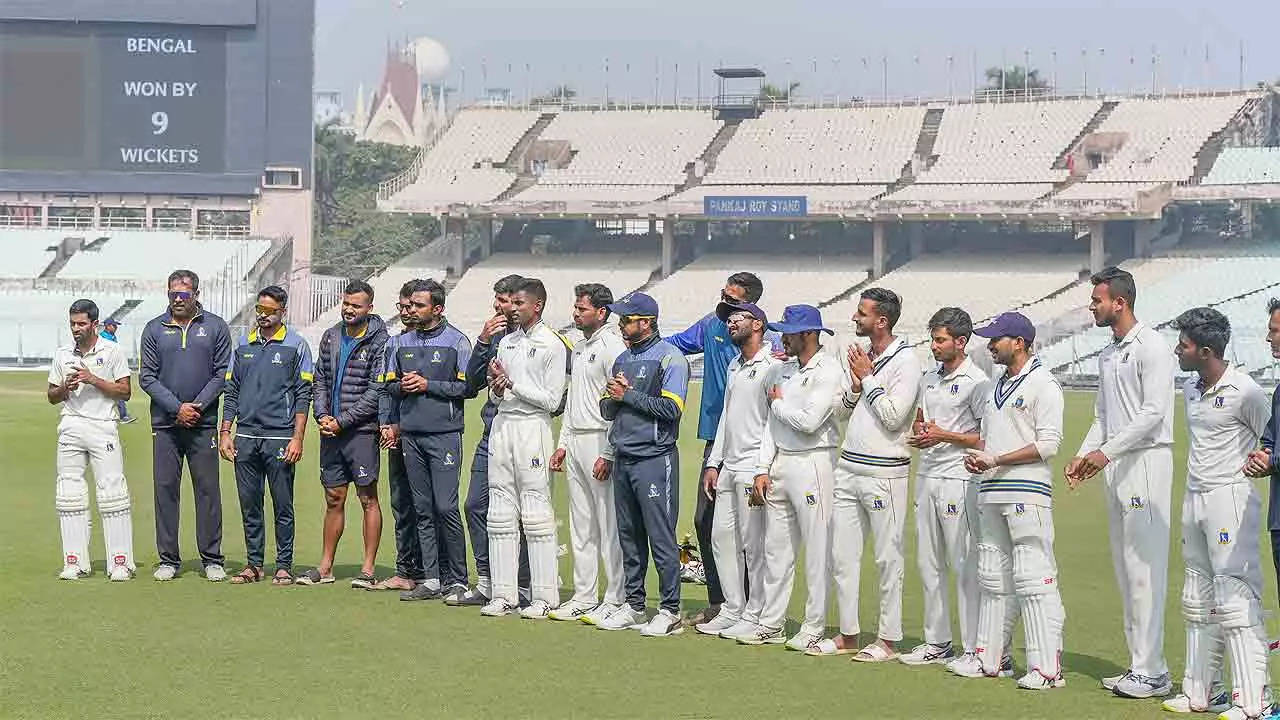 Ranji Trophy Bengal set up semis date with MP after 9-wicket win over Jharkhand Cricket News
