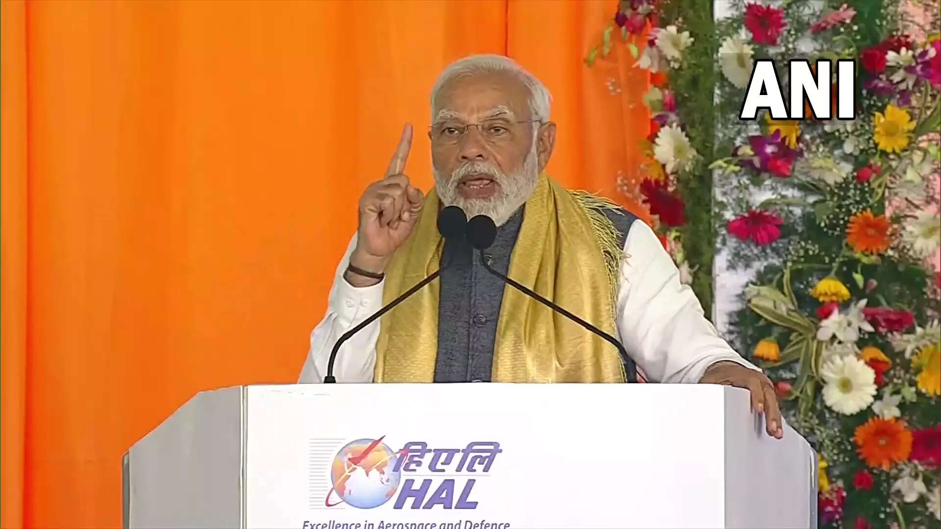 At HAL event, PM Modi targets Cong over Rafale charges