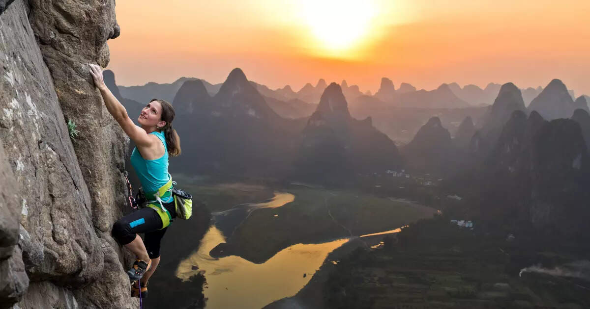 Stunning rock climbing places around the world Times of India