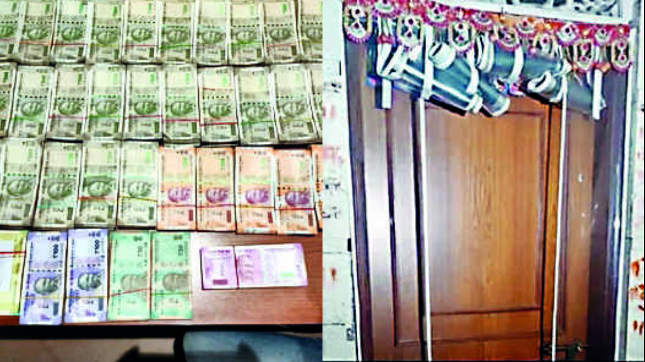 Cops seize Rs 35L from office in central Kolkata, nab two