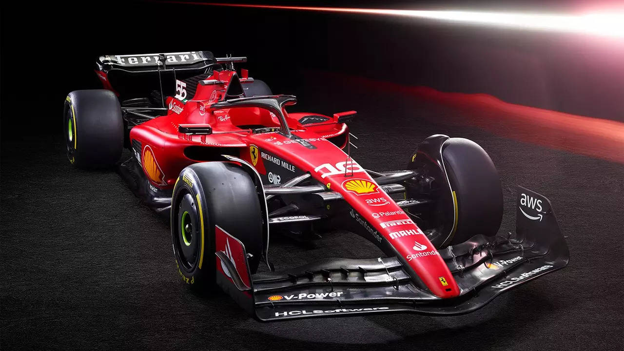 Ferrari unveils new F1 car with Red Bull in their sights | Racing News -  Times of India