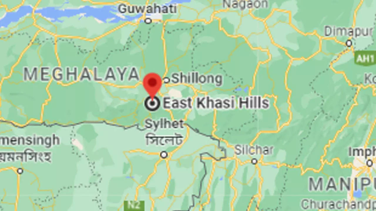 Earthquake hits Meghalaya’s East Khasi Hills district | Shillong News – Times of India