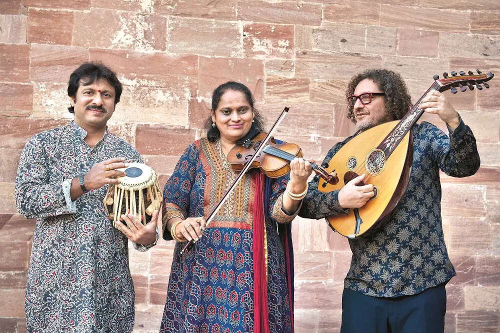 Tabla, violin and oud in a multicultural medley Times of India