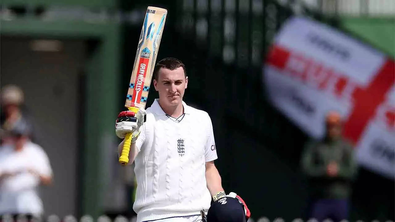 England Vs New Zealand: Harry Brook lives up to 'superstar' billing | Cricket News - Times of India