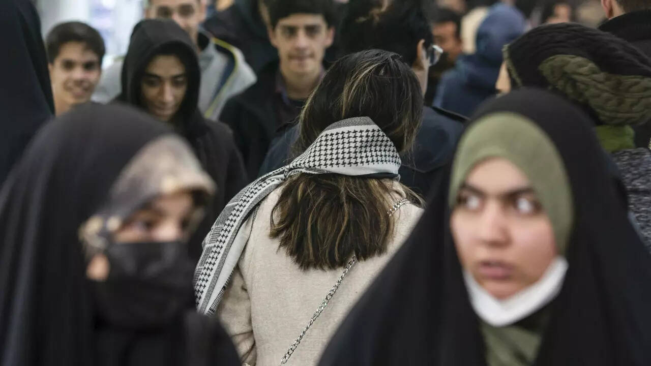 Hijab Style With Hair Showing 
