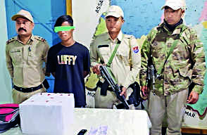 5 kg drugs seized from teenager in Imphal
