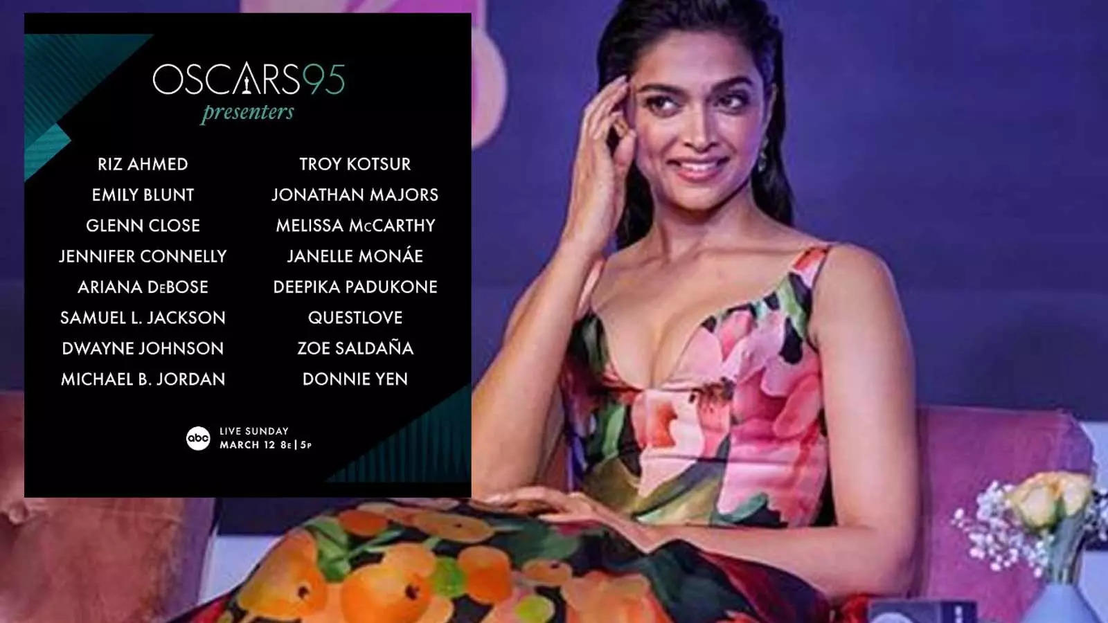 Deepika joins Dwayne Johnson, Michael B. Jordan at Oscars 2023