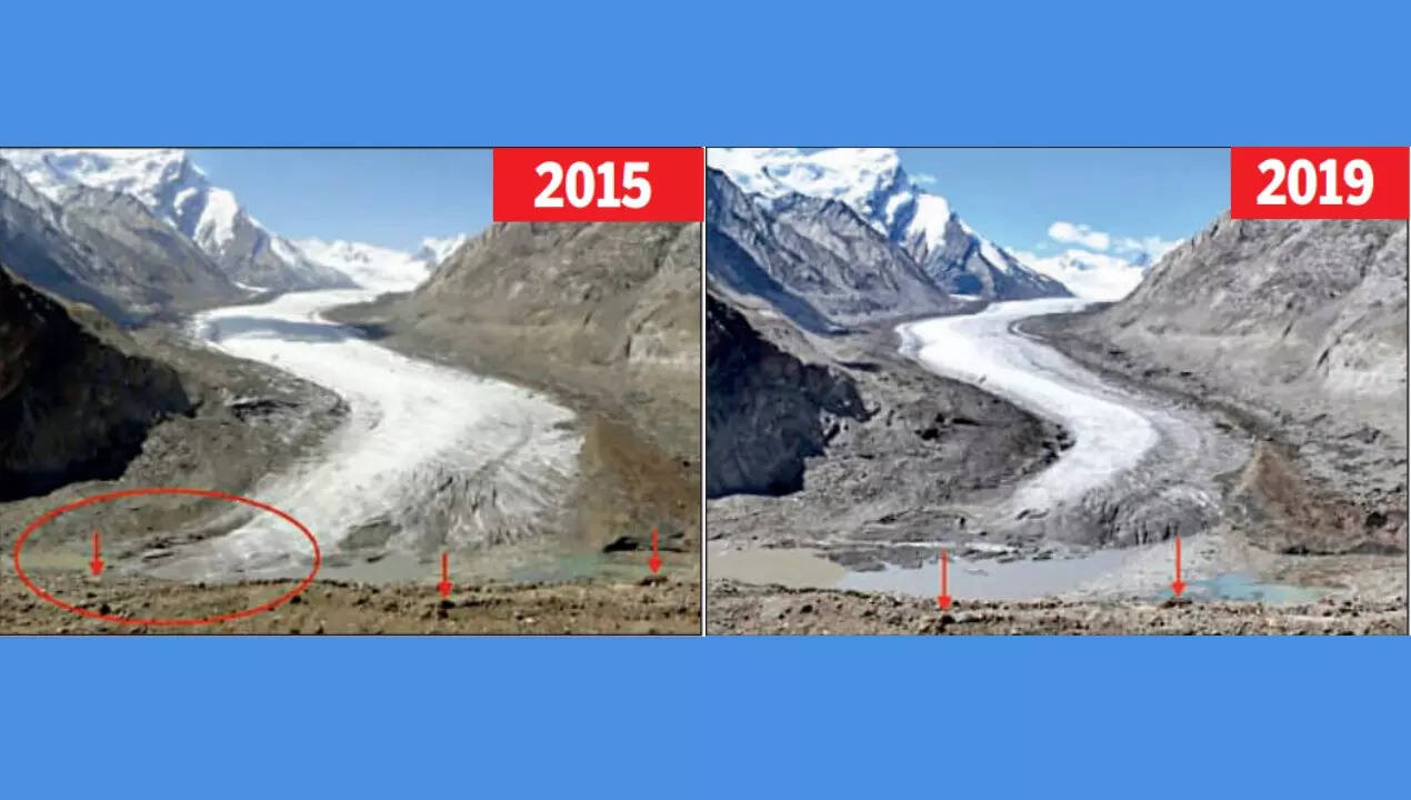 2 Ladakh glaciers feeding Zanskar river retreating, scientists alarmed