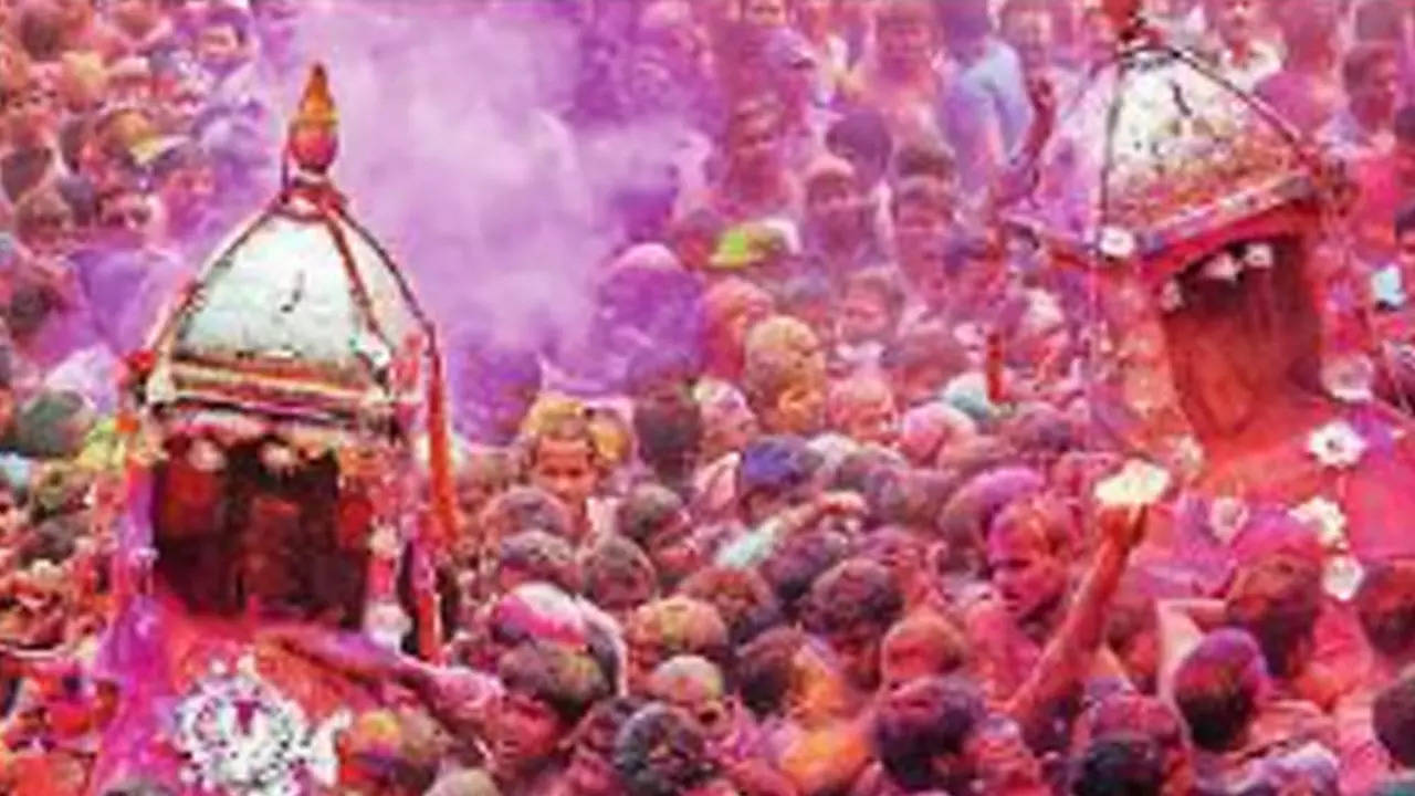 Colours, dance & songs to mark Holi at Barpeta Satra in Assam