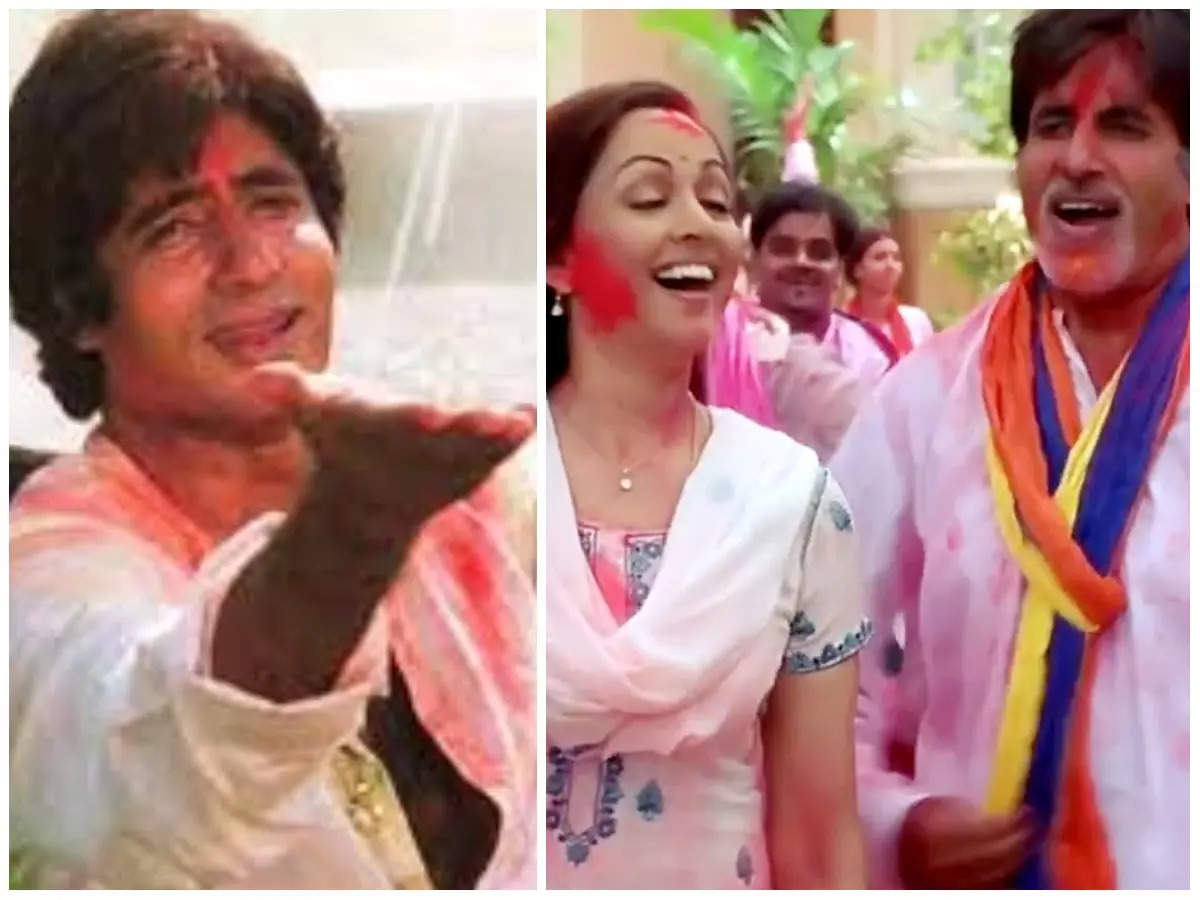 When Big B revealed the origin of Holi classics