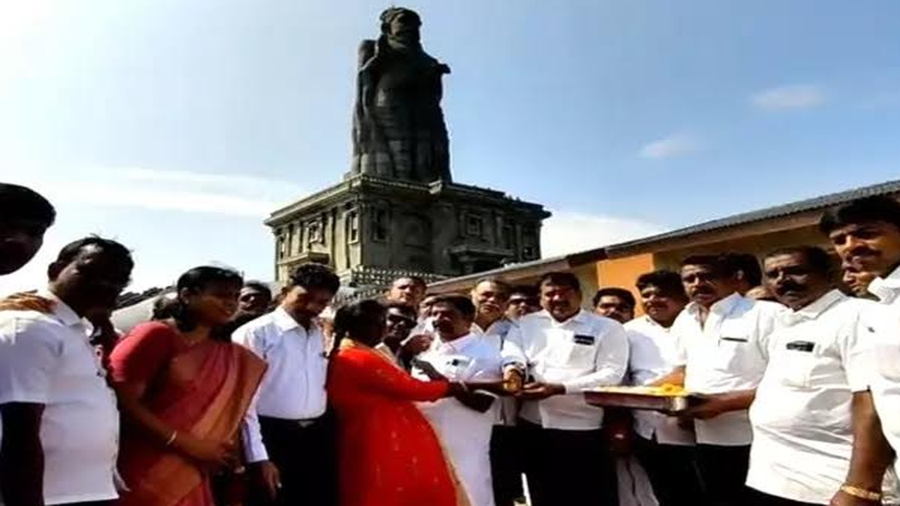 Thiruvalluvar statue in Kanyakumari reopens for tourists | Chennai ...