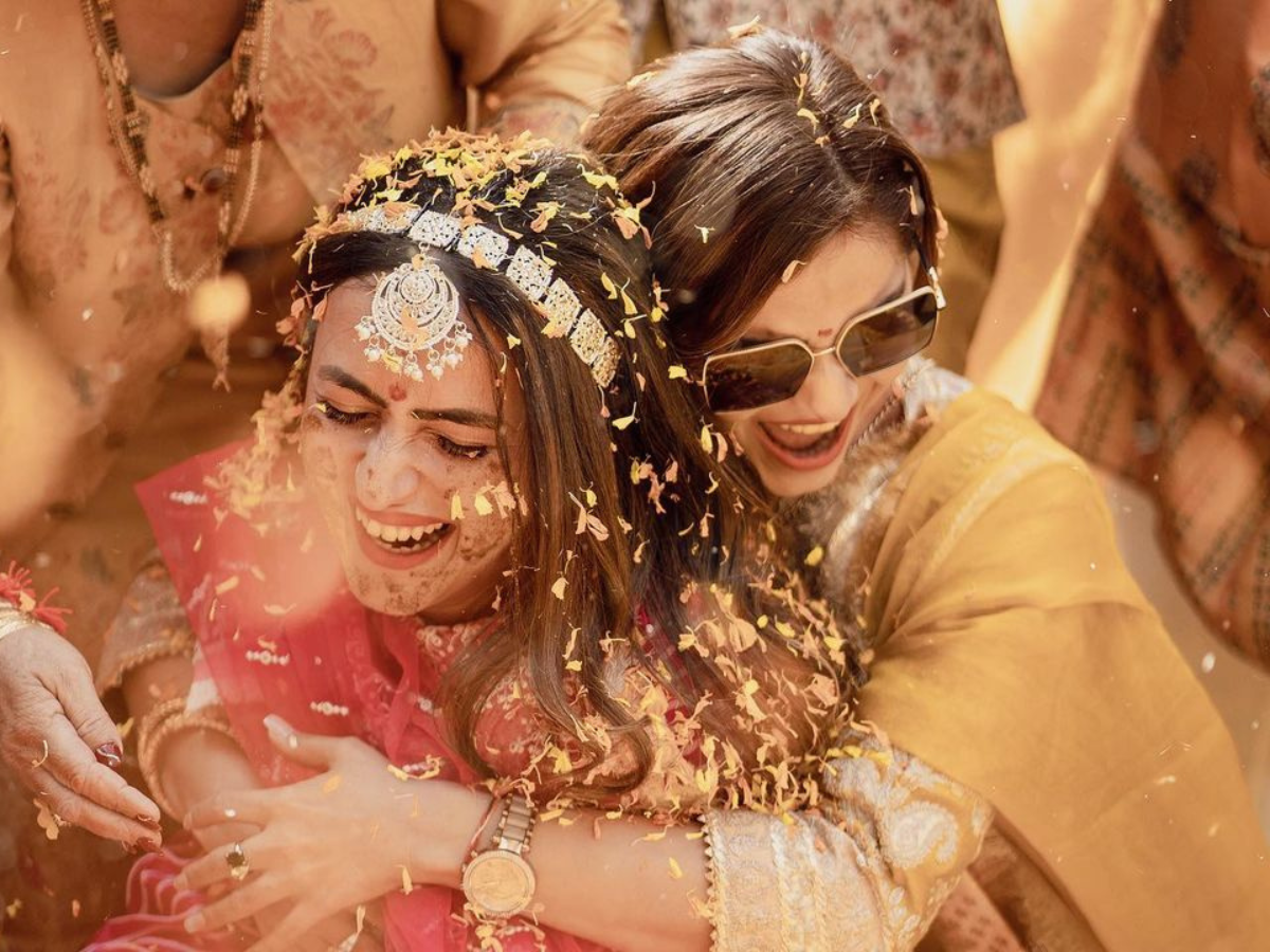 Rubina Diliak celebrates Holi with the beginning of her sister Jyotika's pre-wedding rituals; the actress shares haldi pictures