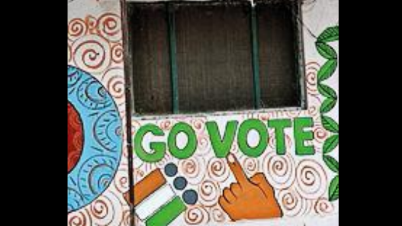 Udupi: Paint a polling booth and get richer by Rs 8,000 | Mangaluru News – Times of India