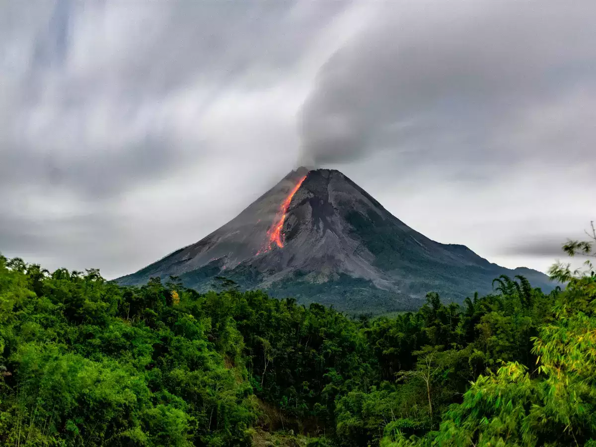 Indonesia’s Mount Merapi volcano erupts, tourism halts due to toxic gas and lava flows