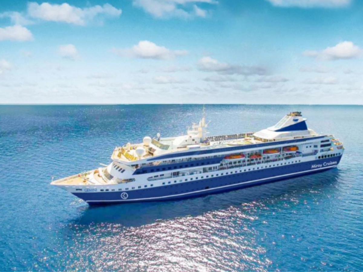 This cruise ship will take you to 135 countries in 3 years! Are you up for it?