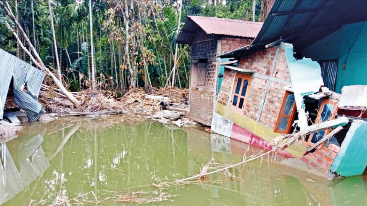Promised aid eludes flood-hit families of Bajali in Assam's Barpeta district