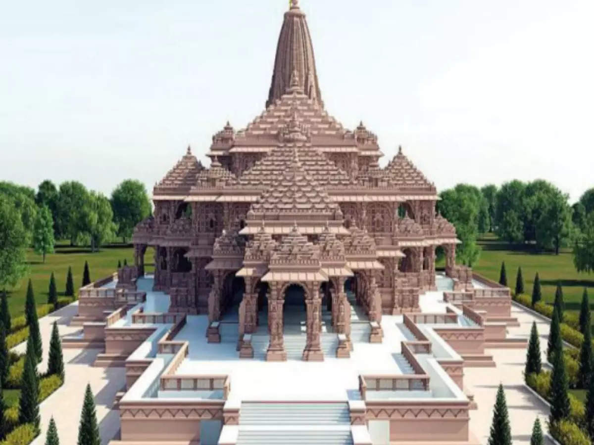 Latest Photos Of Ayodhya S Ram Mandir Take Internet By Surprise Ayodhya Times Of India Travel